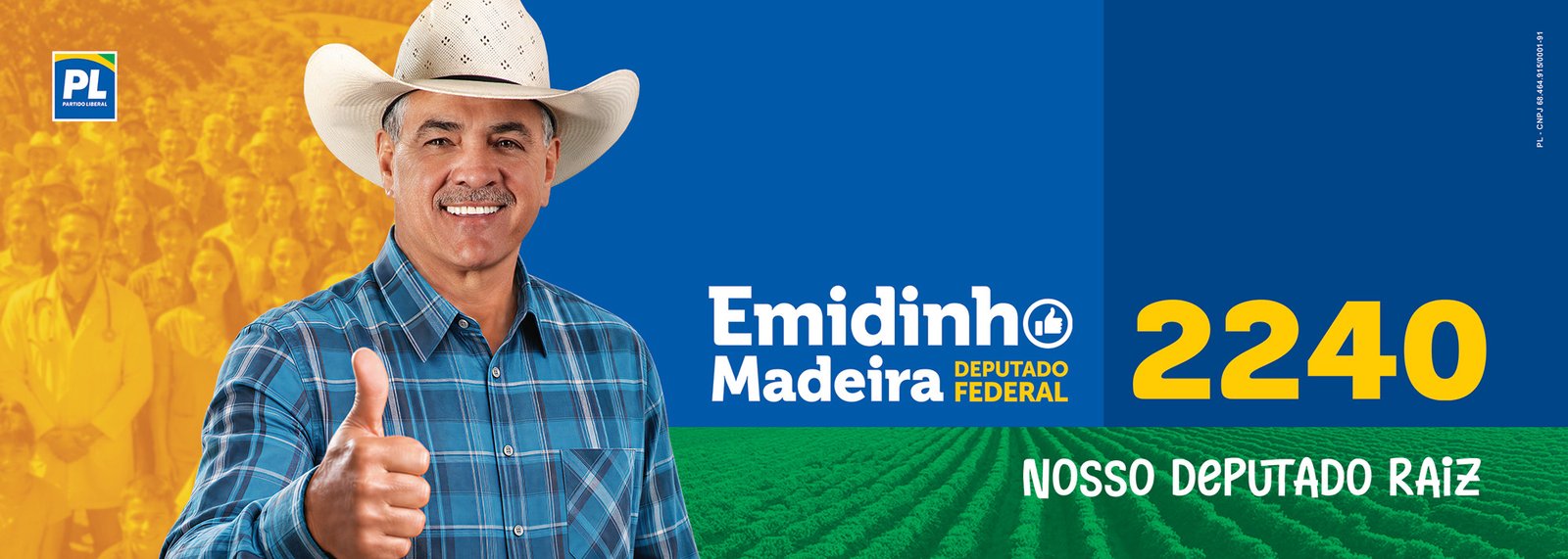 Emidinho Madeira - Deputado Federal 2240
